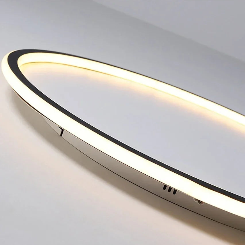 Plafonnier LED moderne rond design scandinave
