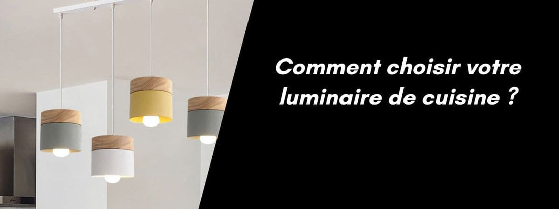 choix luminaire suspendu cuisine