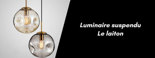 élégance laiton luminaire suspendu