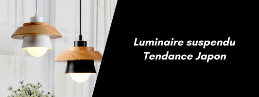 luminaire suspendu tendance japon