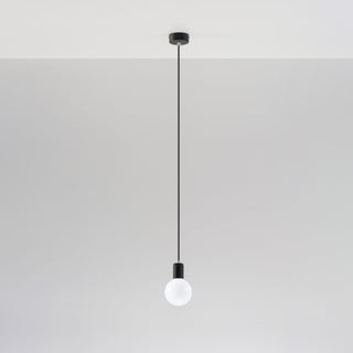 Lampe suspendue EDISON noire