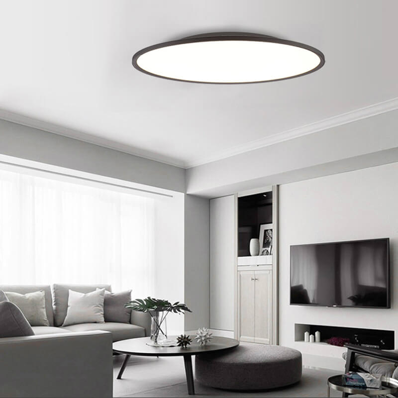Plafonnier LED moderne design en aluminium minimaliste