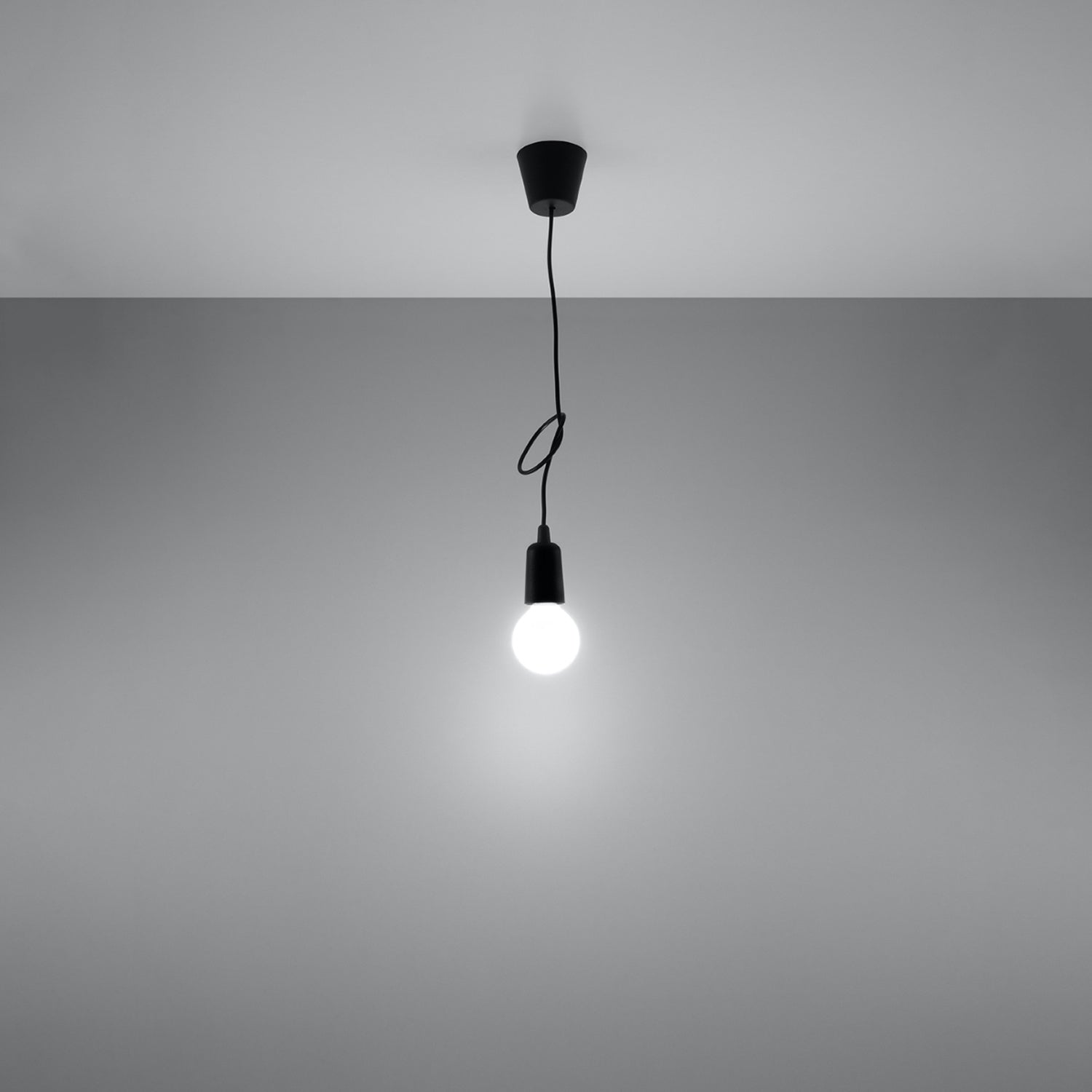 Luminaire suspendu DIEGO noir