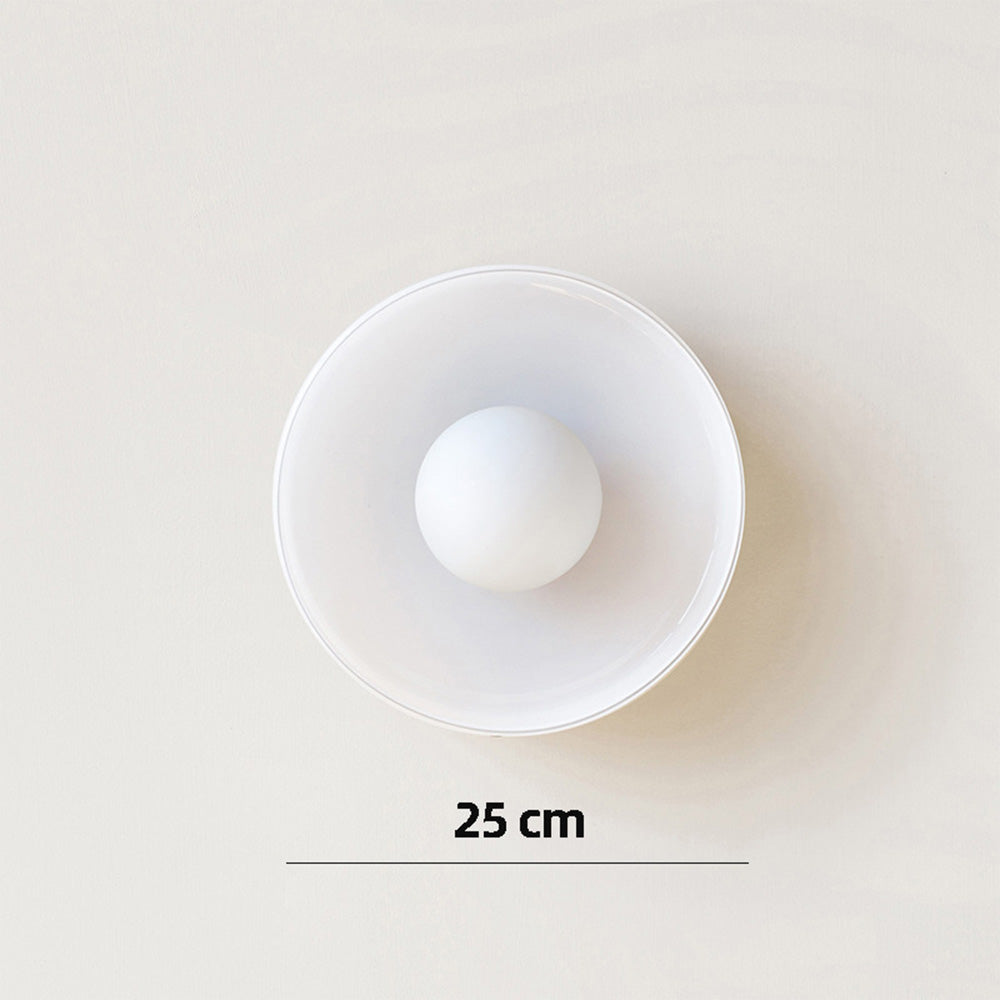 Plafonnier design moderne en verre coloré Sorlin