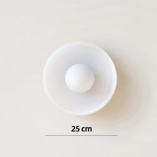 Plafonnier design moderne en verre coloré Sorlin