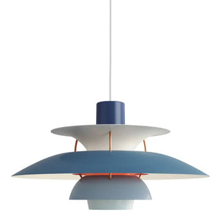 Suspension design scandinave multicouches métal coloré