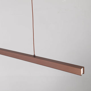 Suspension LED design moderne en métal noir