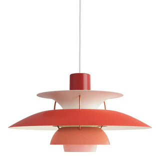 Suspension design scandinave multicouches métal coloré
