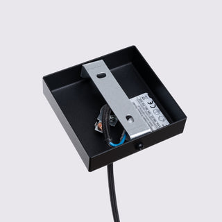 KARBON — suspension cylindrique noire en aluminium