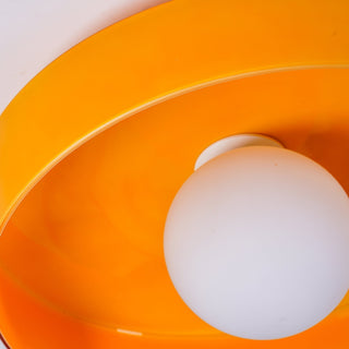 Plafonnier design moderne en verre coloré Sorlin