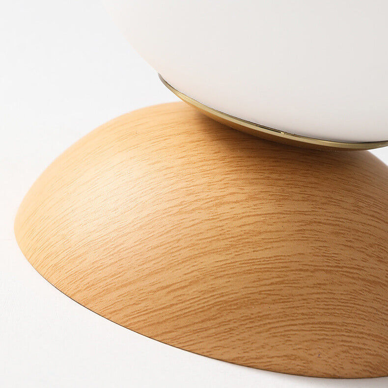 Plafonnier japonais moderne en bois et verre