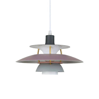 Suspension design scandinave LED métal multicouches