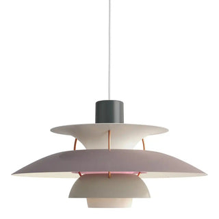 Suspension design scandinave multicouches métal coloré