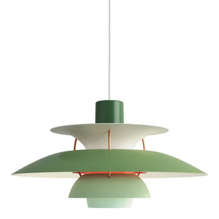 Suspension design scandinave multicouches métal coloré