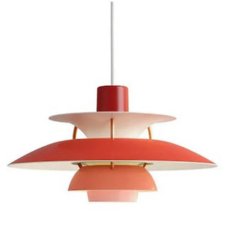 Suspension design scandinave LED métal multicouches