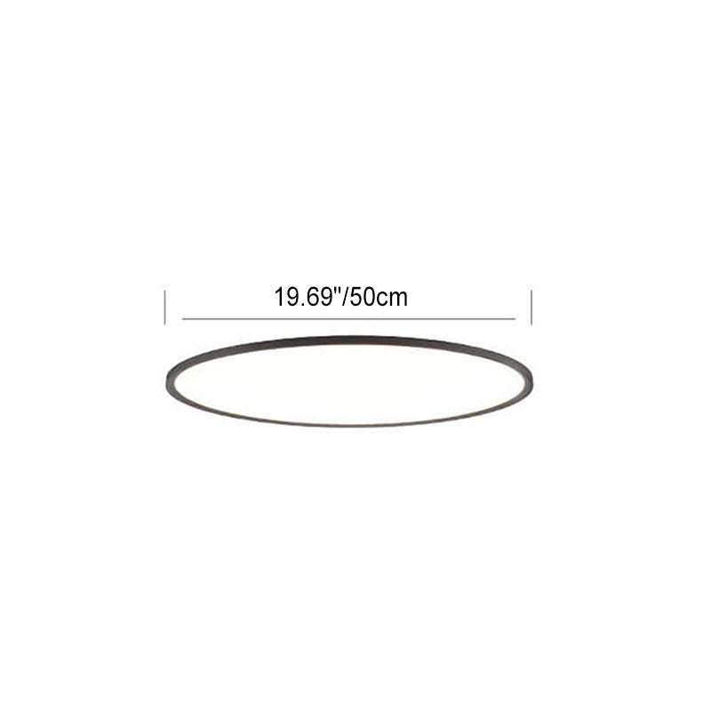 Plafonnier LED moderne design en aluminium minimaliste