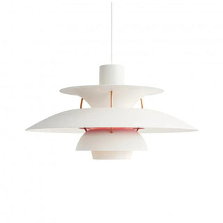 Suspension design scandinave multicouches métal coloré