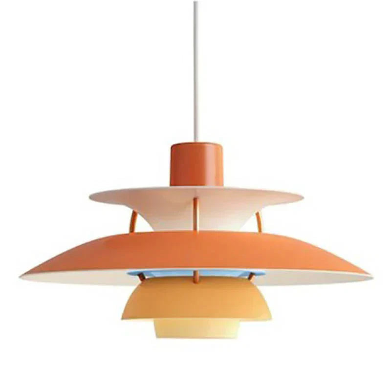 Suspension design scandinave LED métal multicouches