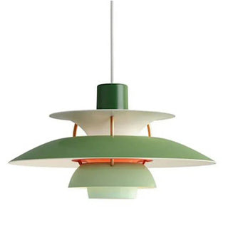 Suspension design scandinave LED métal multicouches