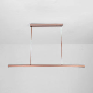 Suspension LED design moderne en métal noir