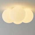 Plafonnier design moderne LED forme nuage blanc