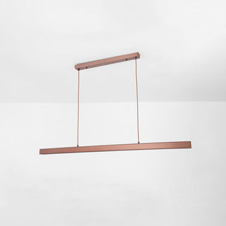 Suspension LED design moderne en métal noir