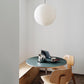 Suspension japonaise boule papier design moderne