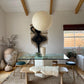 Suspension japonaise boule papier design moderne