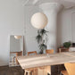 Suspension japonaise boule papier design moderne
