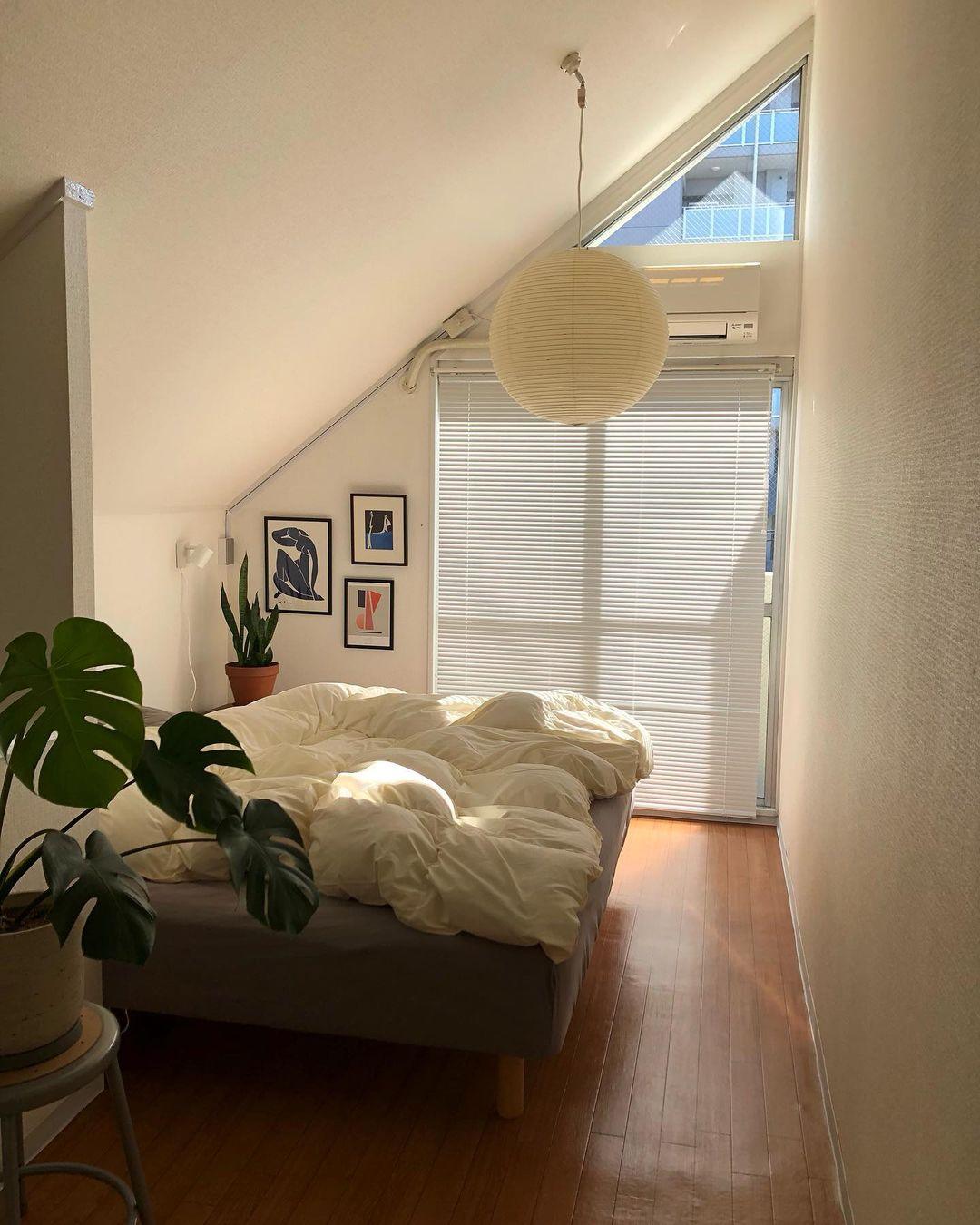 Suspension japonaise boule papier design moderne