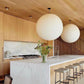 Suspension japonaise boule papier design moderne