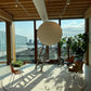 Suspension japonaise boule papier design moderne