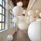 Suspension japonaise boule papier design moderne
