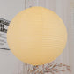 Suspension japonaise boule papier design moderne