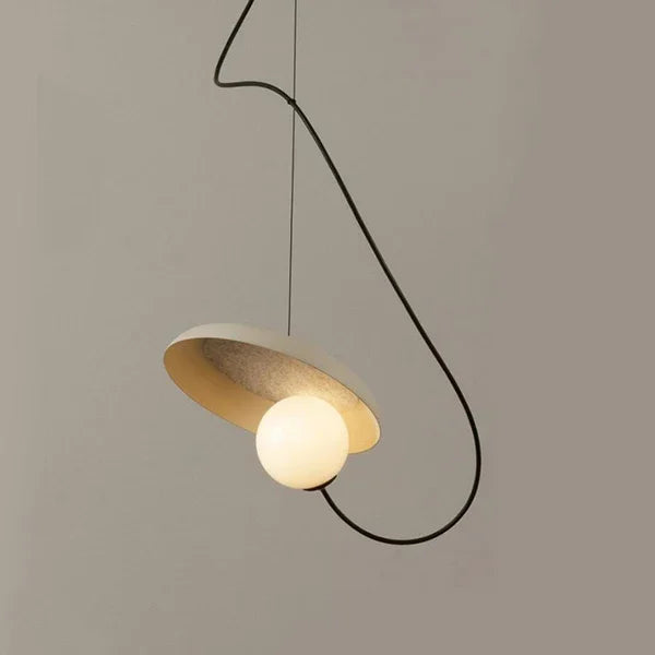 Suspension design moderne minimaliste en métal