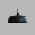 Suspension scandinave bois et métal design nordique