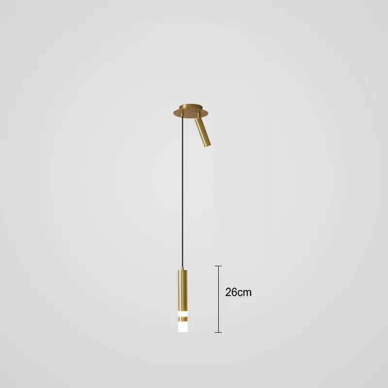 Suspension design moderne LED métal noir et doré