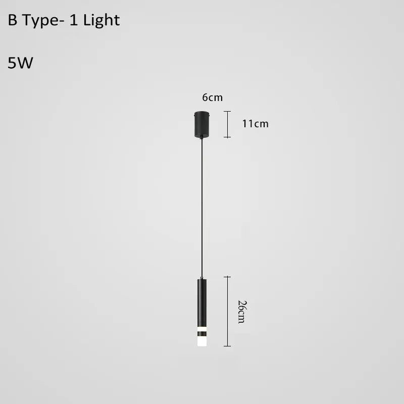 Suspension design moderne LED métal noir et doré