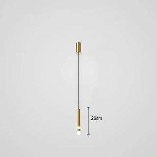 Suspension design moderne LED métal noir et doré