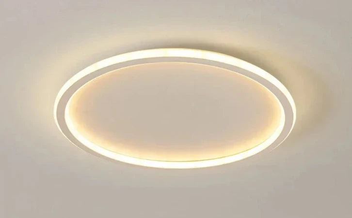 Plafonnier LED moderne rond design scandinave