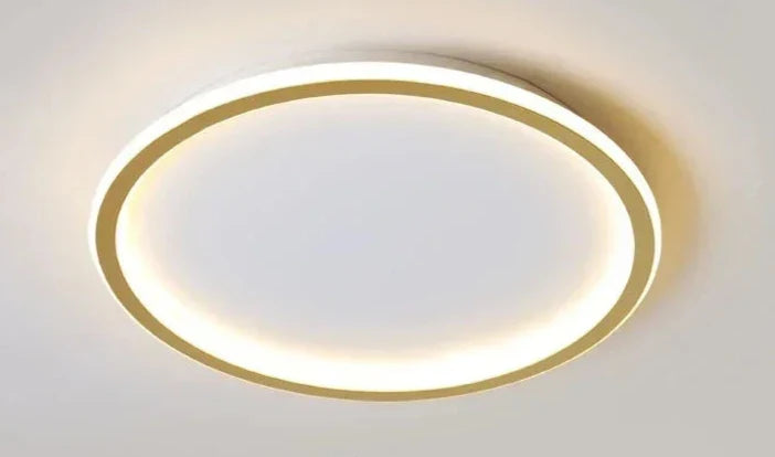 Plafonnier LED moderne rond design scandinave