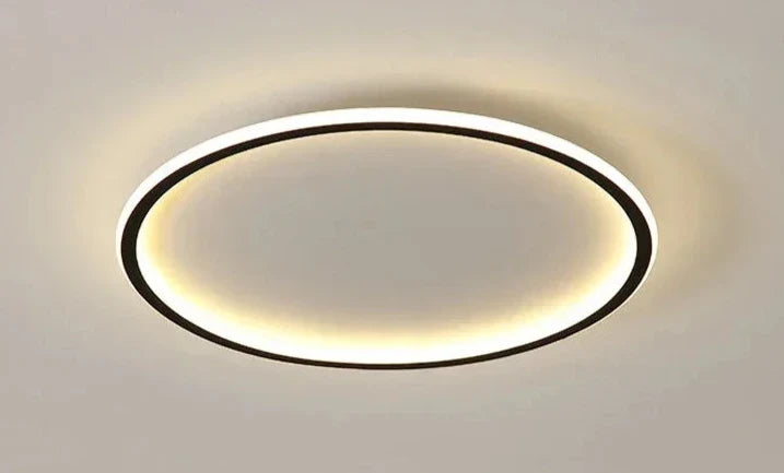 Plafonnier LED moderne rond design scandinave