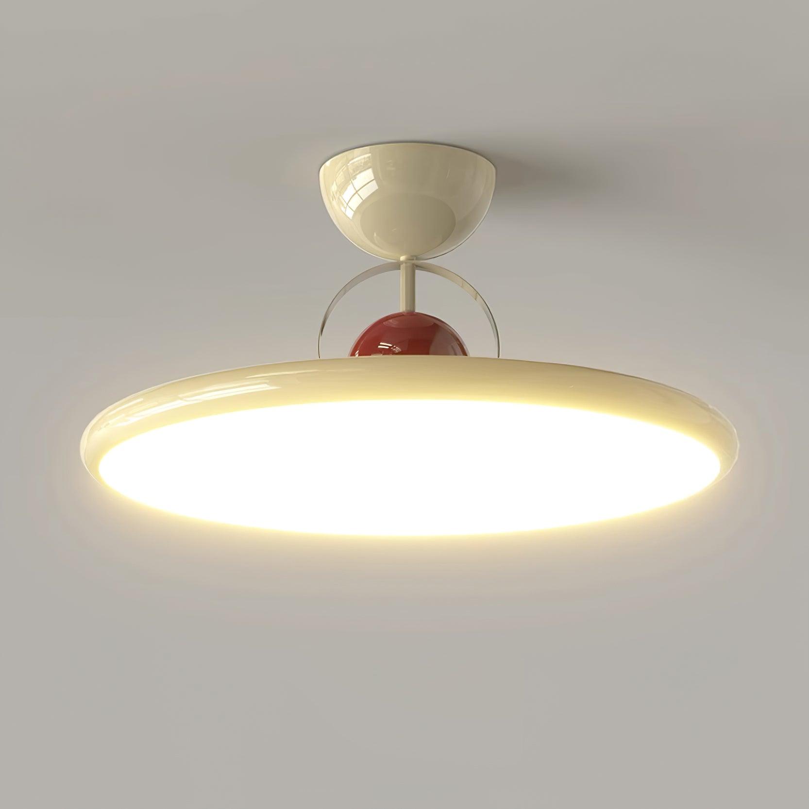 Suspension LED moderne verte avec variateur d'intensité