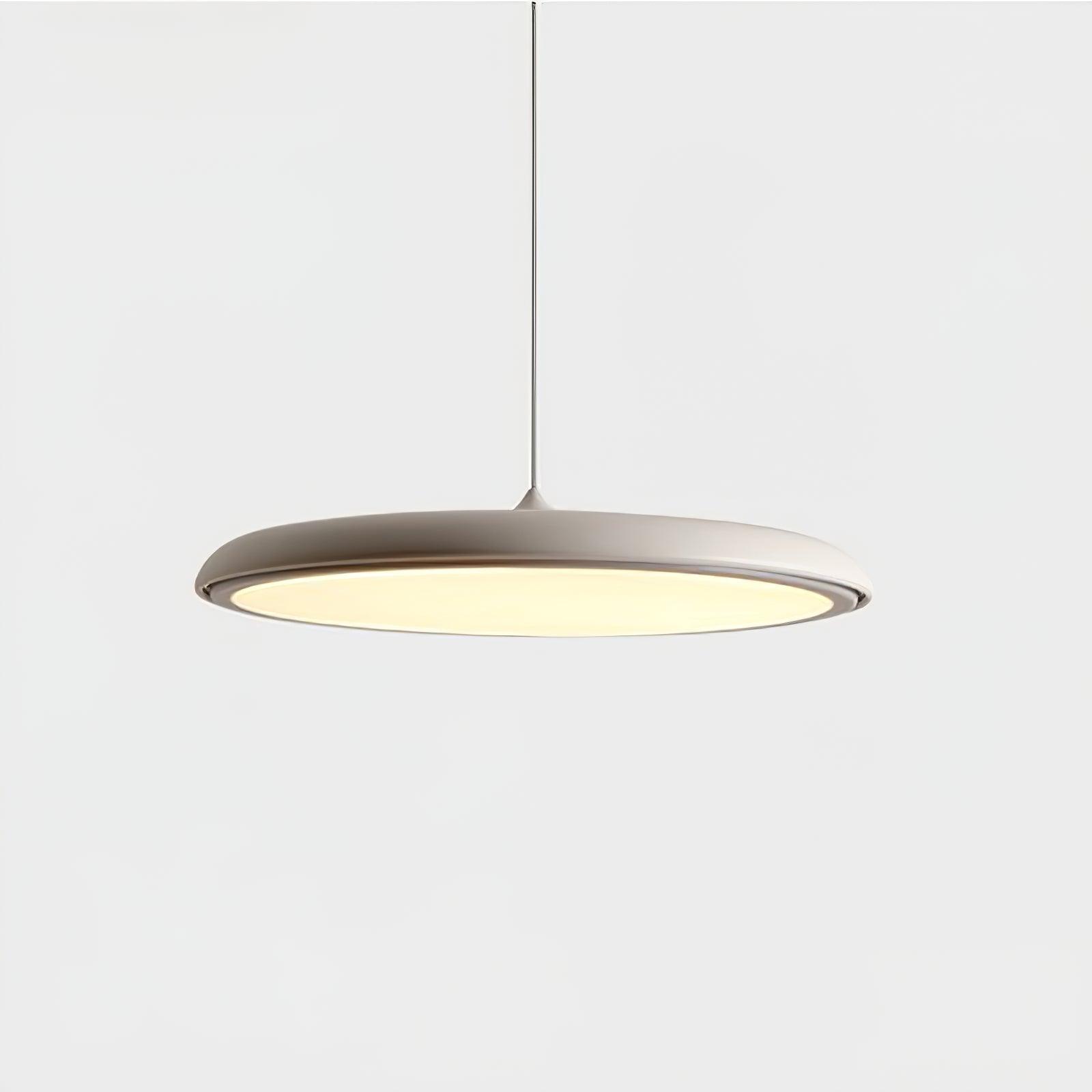 Suspension LED design moderne en métal orange