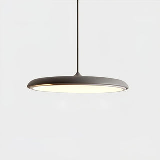 Suspension LED design moderne en métal orange