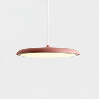 Suspension LED design moderne en métal orange