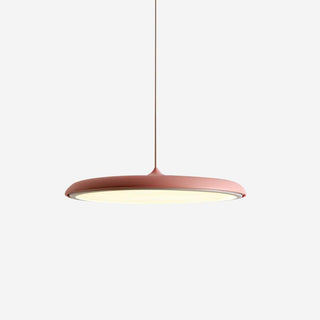 Suspension LED design moderne en métal orange