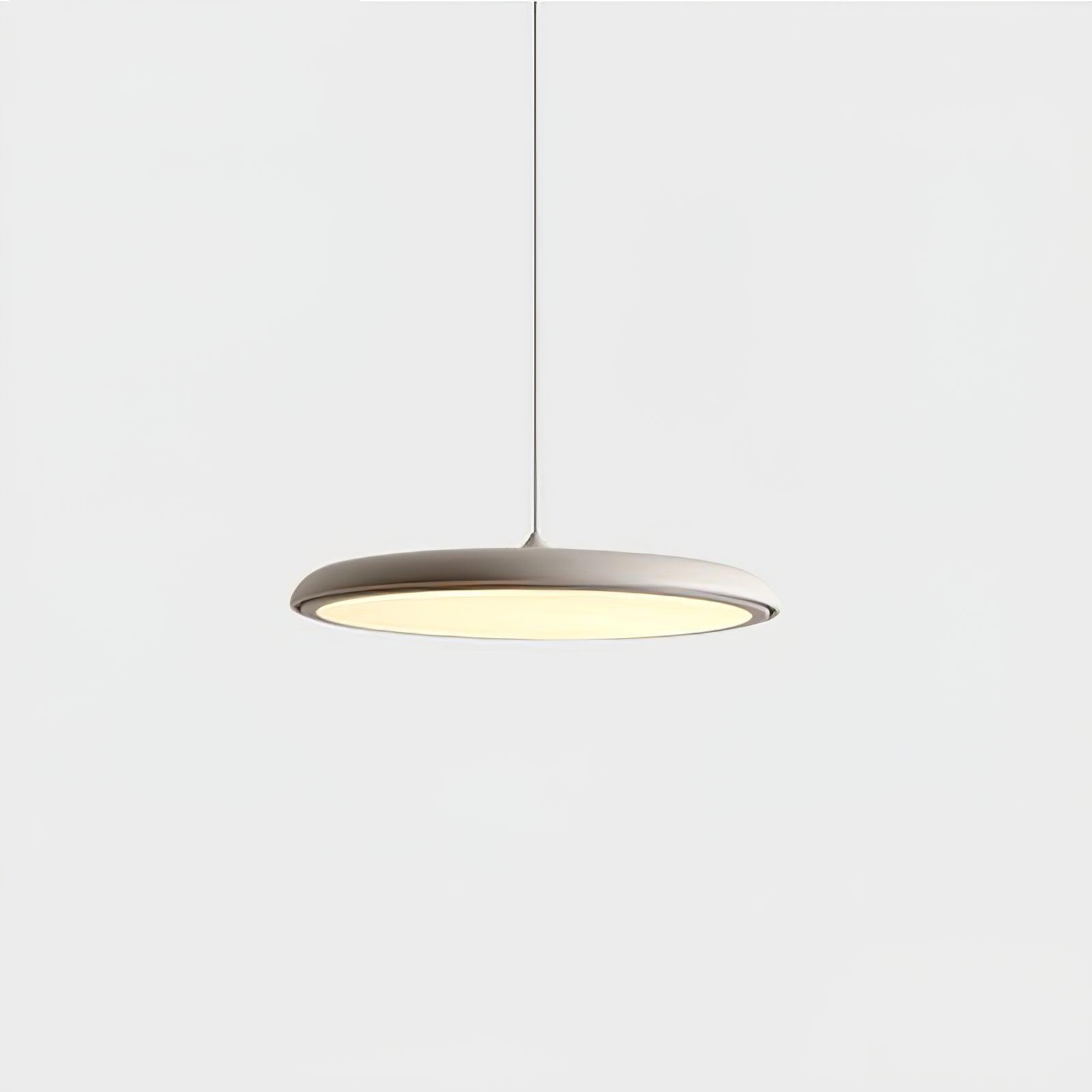 Suspension LED design moderne en métal orange