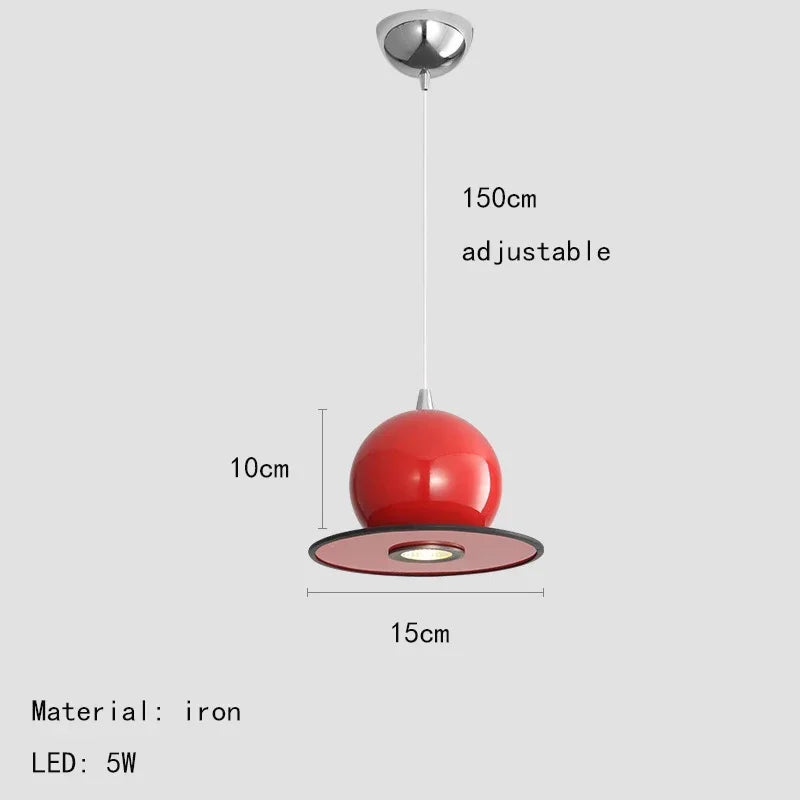 Suspension design moderne boule métal et verre blanc
