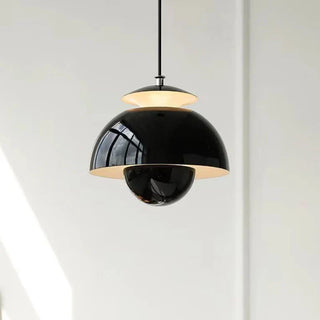 Suspension design moderne nordique en métal coloré